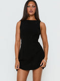 Alfalfa Corduroy Mini Dress Black Tall