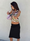 Anatola Midi Skirt Black