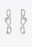 Eileen Crystal Link Drop Earrings