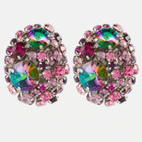 Nora Crystal Ear Clip Earrings