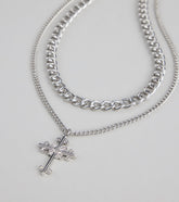 Double The Vibe Necklace Set