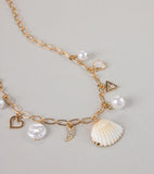Mermaid Core Charm Necklace