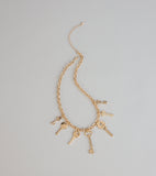 Secret Key Charm Chain Necklace