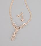 Soft Spark Vine Necklace Set