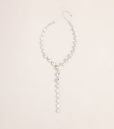 Shine Trail Rhinestone Necklace