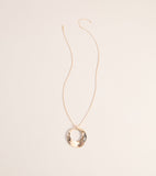 Circle Back Pendant Necklace
