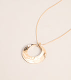 Circle Back Pendant Necklace