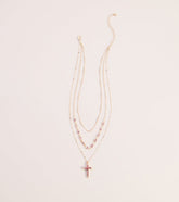 Faith In The Details Cross Necklace
