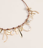 Collected Charms Cord Necklace