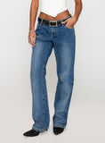 Better Half Low Rise Straight Leg Jeans Horizon Blue