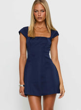 Mariza Mini Dress Navy