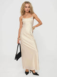 Ravia Maxi Dress Champagne