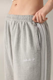 iets frans… Harri Piped Wide Leg Cropped Jogger Pants