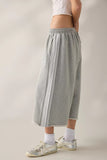 iets frans… Harri Piped Wide Leg Cropped Jogger Pants