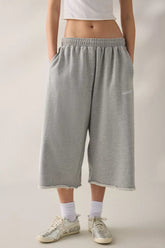 iets frans… Harri Piped Wide Leg Cropped Jogger Pants