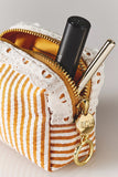 Stoney Clover Lane Micro Pouch - Yellow Seersucker