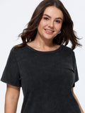 Cotton Textured Backless Ties Plain Knit Top