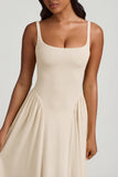 Modal A-Line Midaxi Dress in Ivory