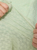 Stretchy Sheer Fit And Flare Top