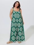 Sunkissed Stretchy Adjustable Strap Jumpsuit
