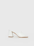 Sunset Boulevard Heels White