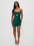 Faviola Mini Dress Emerald