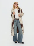 Winter Breeze Faux Fur Coat Multi