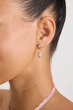 Dakota Gold Rhinestone Drop Earrings
