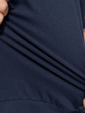 Supersoft Stretchy Hooded Color Contrast T-Shirt