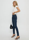 Illyssa Mid Rise Skinny Jeans Mid Blue Wash