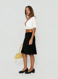 Anatola Midi Skirt Black