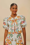 Off-White Delicate Forest Scarves Blouse