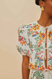 Off-White Delicate Forest Scarves Blouse