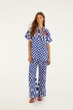 Blue Dream Checkered Short Sleeve Shirt