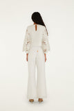 Twill Fringe Pocket Pants