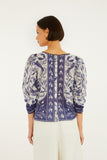 Off-White Nina 3d Flowers Blouse