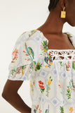 Off-White Tropical Porcelain Blouse