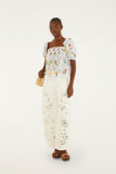 Off-White Tropical Porcelain Blouse