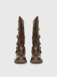 Buckle Down Boots Brown