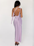 Someone Like You Tie Back Maxi Dress Purple