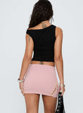 Dupont Mini Skirt Blush Pink