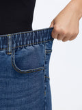 Stretchy Skinny-Fit Mid-Rise Jeans