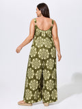 Sunkissed Stretchy Adjustable Strap Jumpsuit