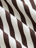 Sleeveless Striped Tie Waist Maxi Dress