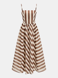 Striped Cami Maxi Dress