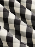 Gingham Cotton Blend Cutout Cami Maxi Dress