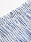 Smocked Striped Cami Maxi Dress