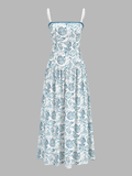 Seashell Print Cami Maxi Dress