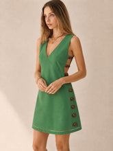 Amber Detail Cut-Out Mini Dress
