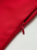 Snug V-Neck Sleeveless Short Dress